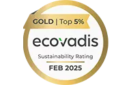 Ecovadis Gold 2025